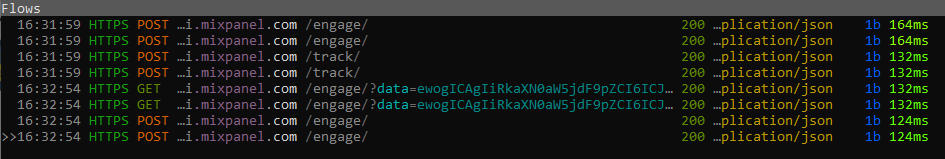 Corsair usage mitm results