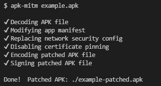 apk mitm example
